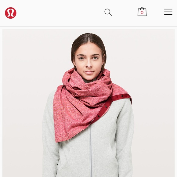 lululemon athletica Accessories - NEW Lululemon Vinyasa Scarf - Super Soft Rulu